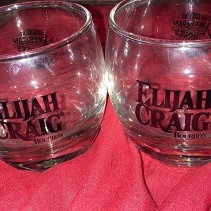Two Elijah Craig Highball Glasses